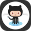 GitHub Commits Menu icon