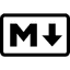 Markdown Reference icon